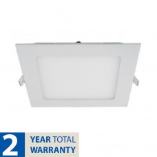 Φωτιστικό LED Τετράγωνο Χωνευτό 12W 230V 840lm 2700K Θερμό Φως 99XLED633